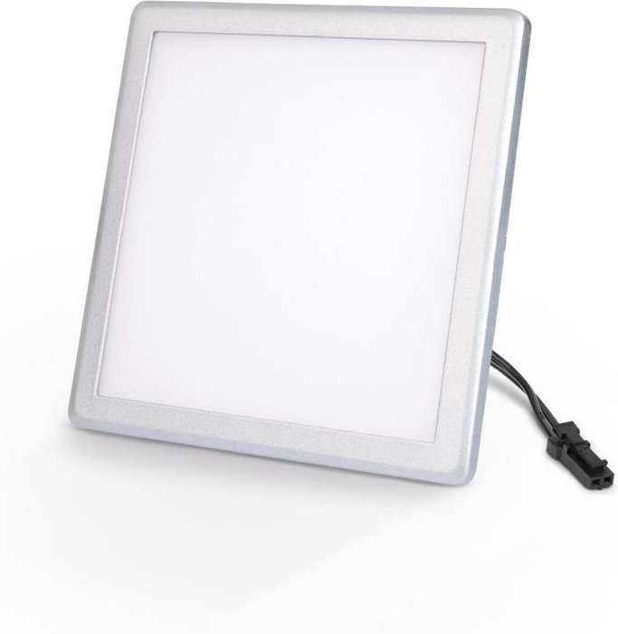 Thumbnail - LED Mini Panel eckig 3W 12V IP20 100mm x 100mm - Lichtfarbe: Neutralweiß 4000K