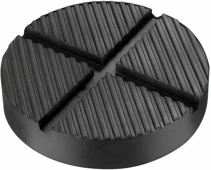 Gummiauflage, Wagenheberauflage, Hebeplattform, runder Wagenheberblock, Rangierwagenheber, Reifenwechselauflage (1 Stück...