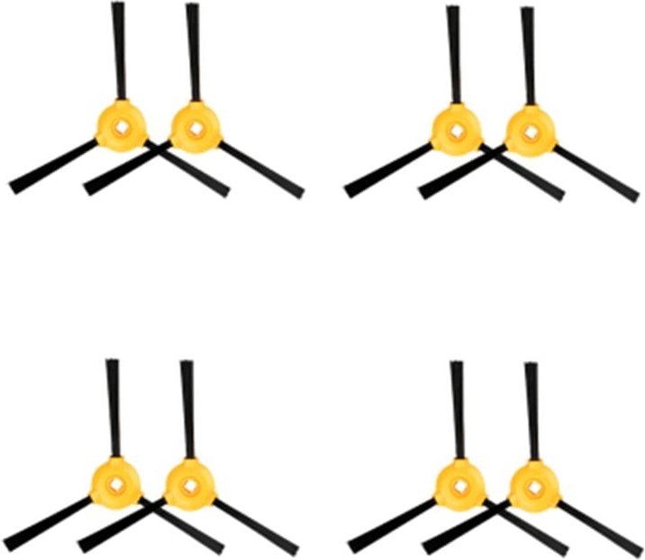 8PCS Seitenbürste für ecovacs Deebot DN620 DN621 DH35 DH36 DH43 DH45 Yeedi K600 K700 Roboter-Staubsauger Ersatzteile