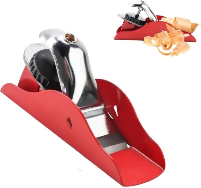 Mini-Handhobel für Zimmerei, kompakter und leichter manueller Holzhobel, verstellbarer Holzhobel, praktisches Werkzeug f...