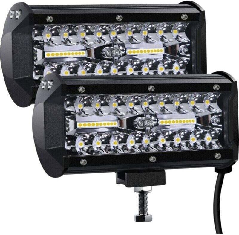 12V 300W 7-Zoll-LED-Arbeitsleuchte, IP67 wasserdicht, 27.000 lm LED-Nebelscheinwerfer, für Auto, LKW, Traktor, SUV, Boot...