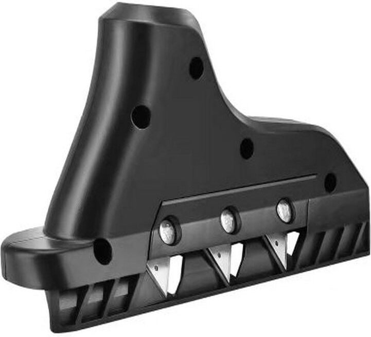Rabot d'Angle Triple Rabot Plaquiste à Chanfreiner 3 Lames Trapèzes,23612.5cm - Lntyq