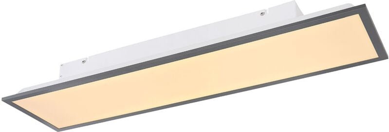 Led Decken Lampe alu Aufbau Panel Wohn Zimmer Beleuchtung 80 cm