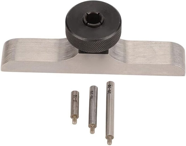 Sockel für Tiefenmikrometer, Halterung für Tiefenmesser, Halterung für Tiefenmessuhr, Sockel für Tiefenmikrometer