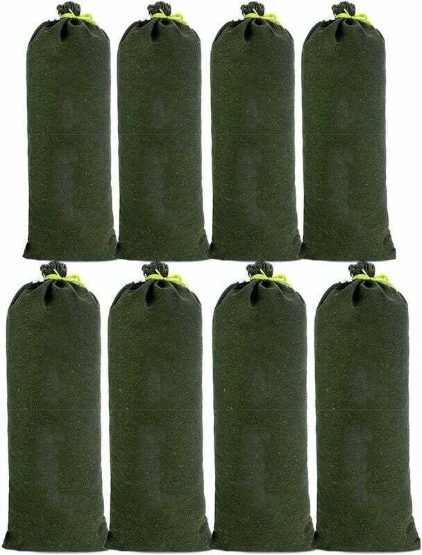 verbesserte wasserdichte Sandsäcke aus Segeltuch gegen Überschwemmungen und Sand zur Entwässerung, 30 x 70 cm, für Garag...