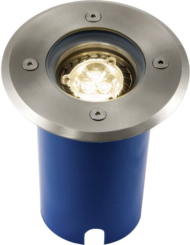 Potsdam 36850 Bodeneinbauleuchte GU10 led 7 w Silber - Heitronic