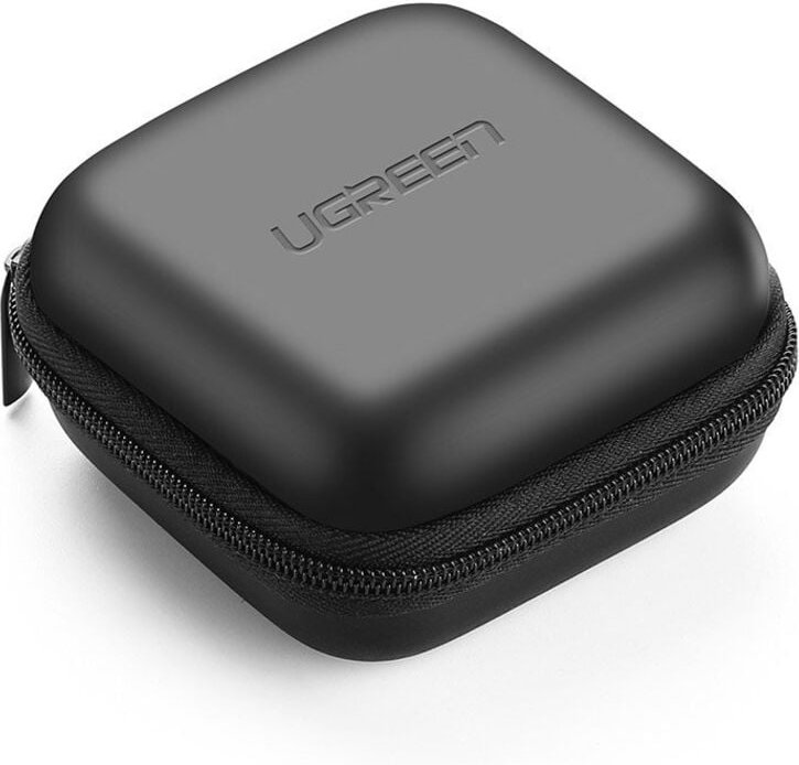 UGREEN Hülle Kopfhörerbox 8 cm x 8 cm schwarz 40816