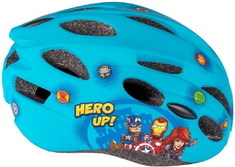 Avengers Fahrradhelm für Kinder – Komfortabler in-mold Schutzhelm für Jungen (m, 52-56 cm)