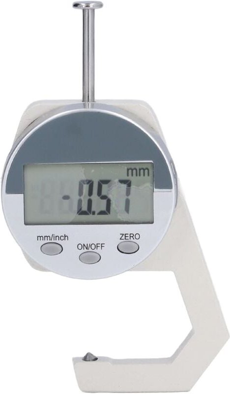 Digitales elektronisches Dickenmessgerät, 0,01 mm Mini-Mikrometer-Messwerkzeug für dünnes Metall