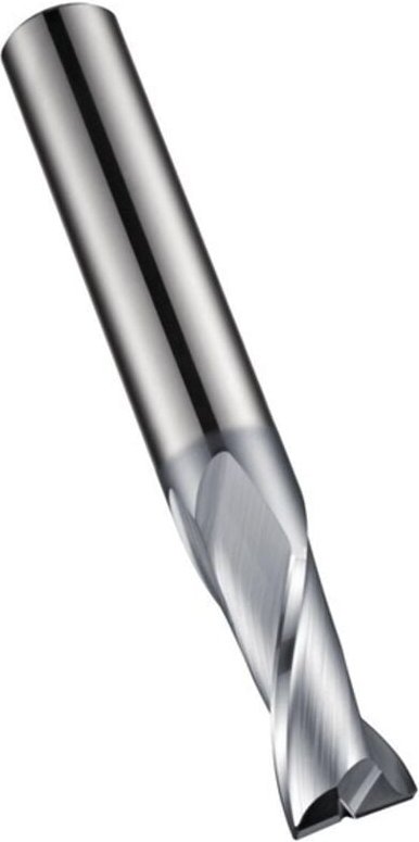 Langlochfräser HM AlCrN Nenn-D. 2mm