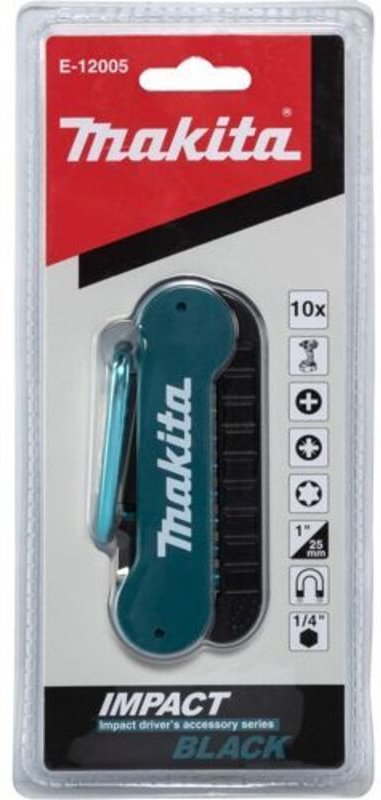 Impact Black Bit-Set 10-tlg. - Makita