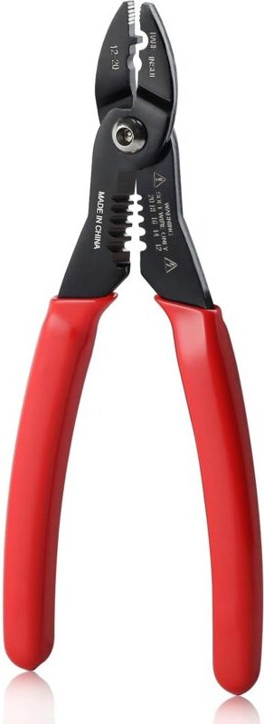 4-in-1-Kompakt-Multifunktions-Crimp- und Abisolierzange, 7 Zoll, 12–20 AWG, professionelles Crimp- und Abisolierwerkzeug...