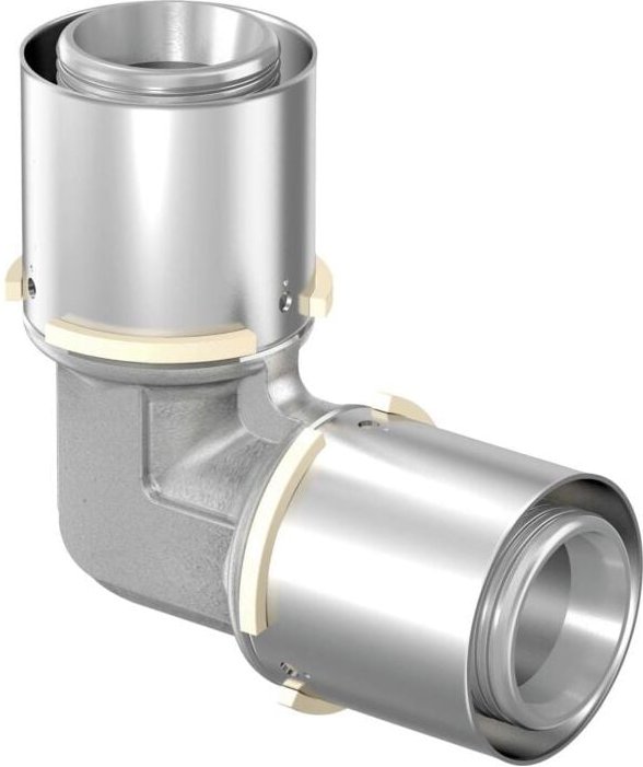 Press-Winkel 1046911 50 x 50 mm, Messing verzinnt - Uponor