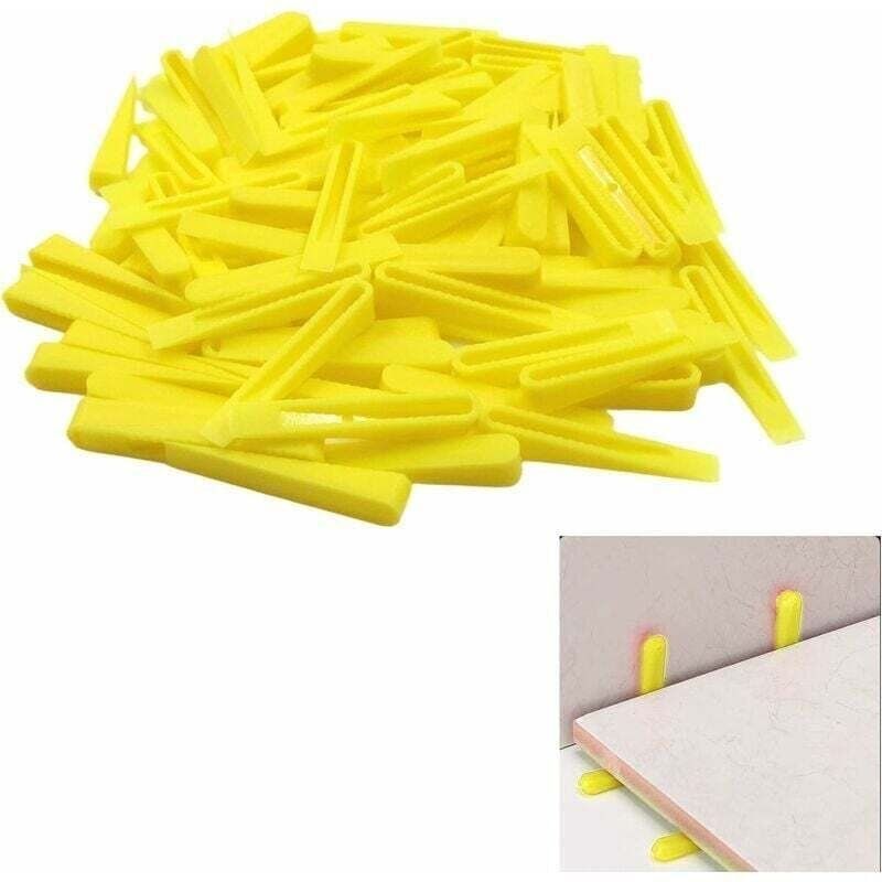 Mumu - Kreuz-Fliesennivellierer, klein – einzelne Abstandshalter, Einsätze, Abstand, Feineinstellung, Brettpositionierun...