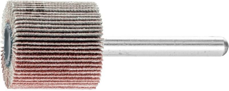 Fächerschleifer Ø25xHmm K.120 Alu.Schaft-D.6mm Pferd