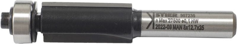 Bündigfräser D12,7 x L25 x S8 mm hm (hw) - Stier