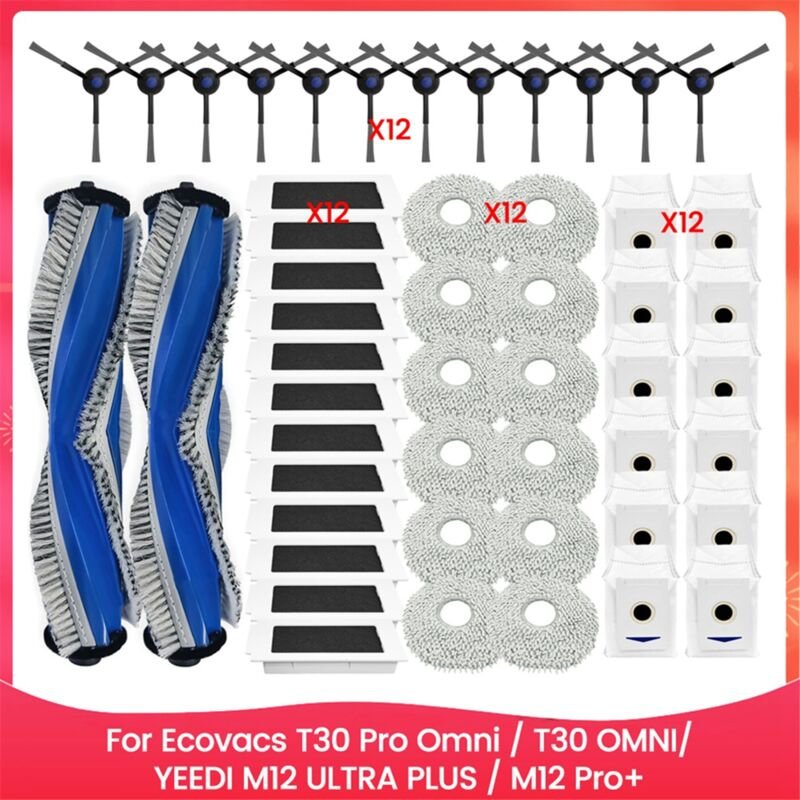 Für T30 Pro Omni / omni, M12 ultra plus Hauptbürste