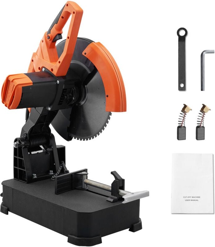 14-Zoll-Gehrungssäge, Gehrungssäge für 45°-Winkel Metall,Verbesserte Sicherheitsfunktionen,Mühelose Winkeleinstellungen ...