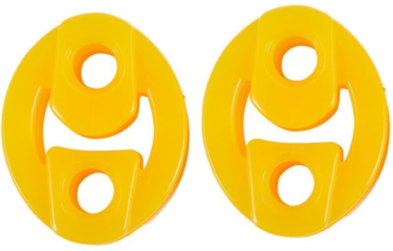 Gummi 2 Löcher Auto Schalldämpfer Racing Auspuff Haken Buchse Pcs