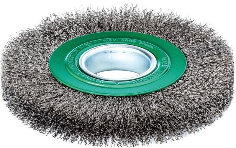 Thumbnail - FP - lessmann Rundbürste V4A gewellt 200x30x0,3mm