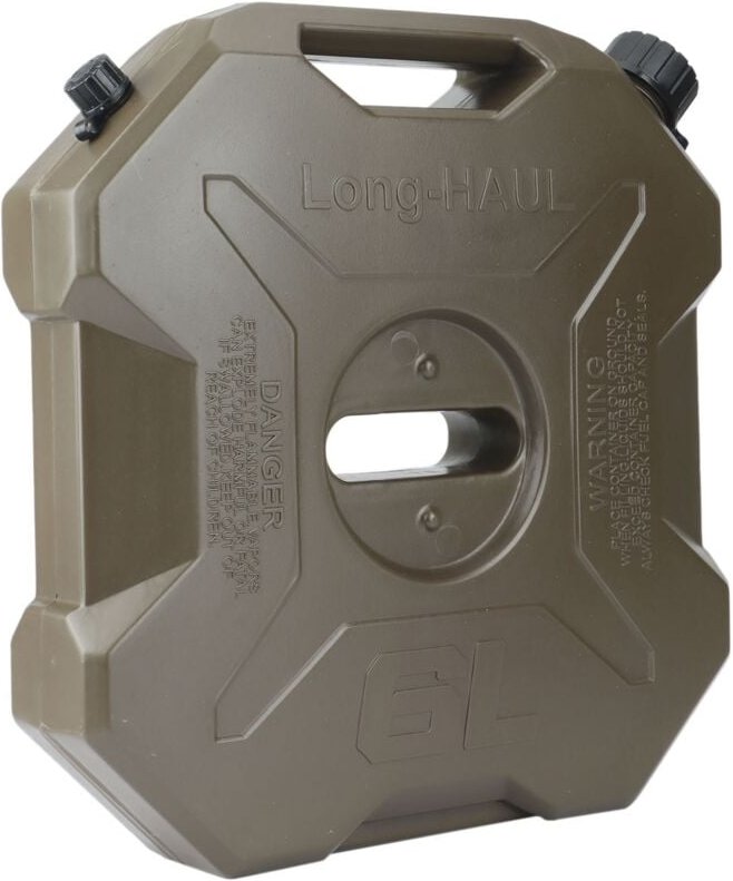 6L Liter Grün ATV UTV Motorrad Ersatz Können Gas Kraftstoff Tank Kunststoff Benzin Auto Container Kanister