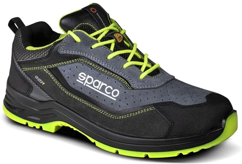 Thumbnail - 07538GSGF Sicherheitsschuh Indy Texas S1PS sr fo, Grau/Gelb, 42 - Sparco
