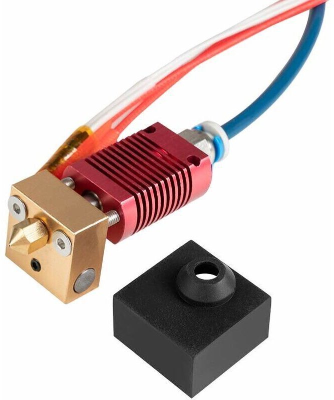 Upgrade Kit d'extrémité chaude 24V 40W MK8 avec tube Capricorn Premium pour imprimante 3D Ender 3/Ender 3 Pro