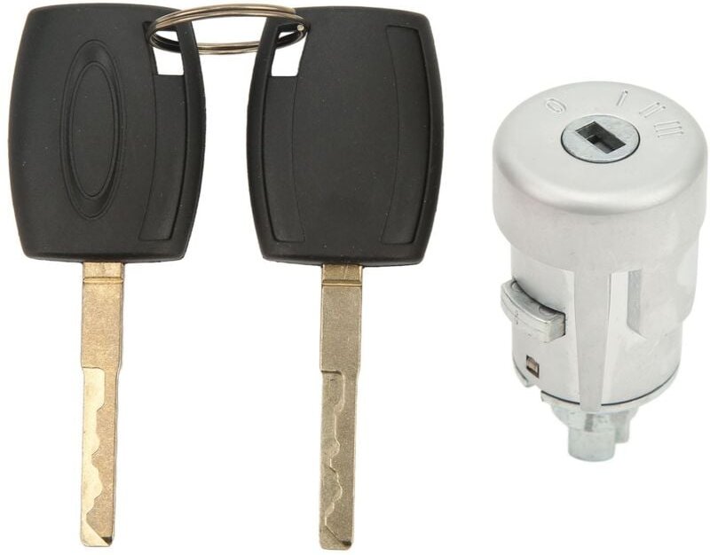 Zoternen - Zündschloss-Schloss-Kit, Metall-ABS-direkt Passender Robuster Zündschloss-Schalter 1926227 Langlebig mit 2 Sc...