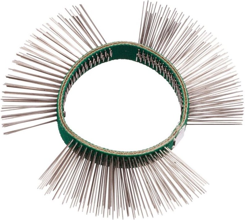 Drahtbürstenband fein, gerade