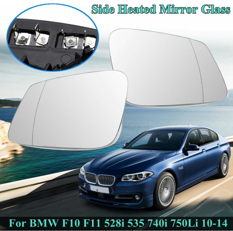 2Stk beheizter Spiegel für bmw F10 F11 528i 535 740i 750Li 10-14 links und rechts