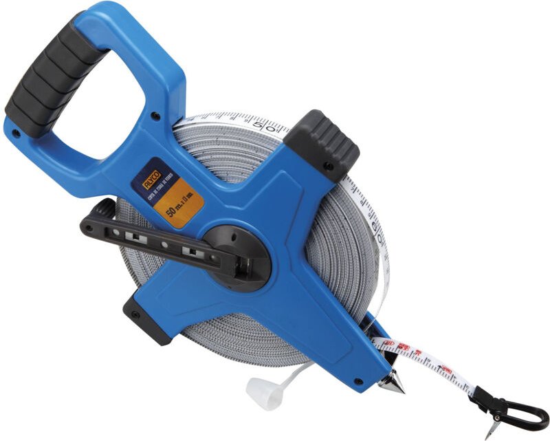 Glasfaser-Maßband 50 Meter ALYCO 50 m