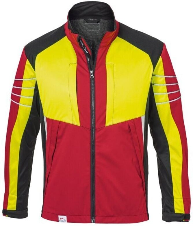 Kübler Forest Ultrashell Jacke Pro Rot/Warngelb l