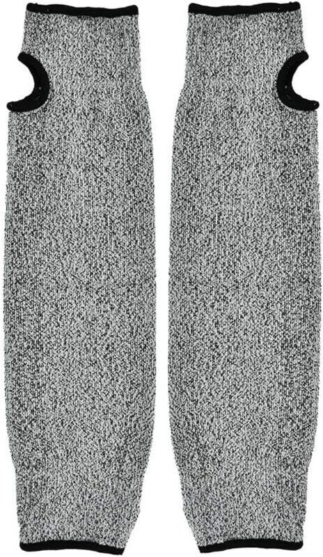 CHOYCLIT Armschutzmanschette, Sicherheitsarmmanschette, HPPE-Schnittschutz, abriebfeste Arbeitshandschuhe mit langen Ärm...