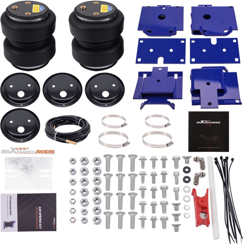 2X Federbalg Leveling Kit for Dodge Ram 1500 2009-2018 max. 5000 lbs