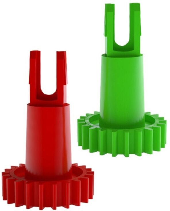 2PCS Seite Pinsel Motor Snap Getriebe für ozmo T5 T8 T9 N8 N5 X1 Roboter Staubsauger Zubehör Ersatzteile