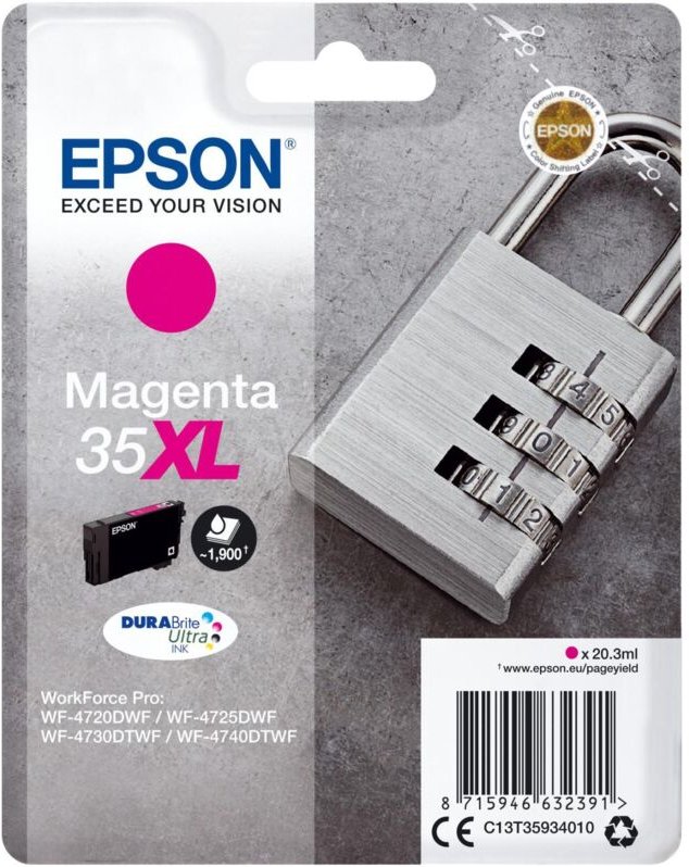 Epson Padlock C13T35934020 Druckerpatrone 1 Stück(e) Original Hohe (XL-) Ausbeute