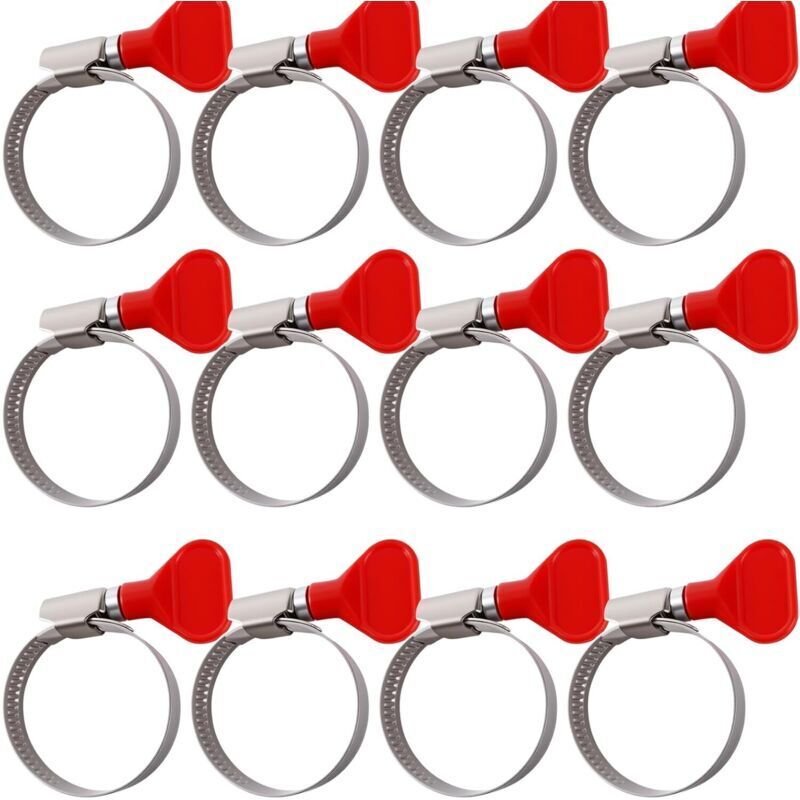 12-teiliges universelles CV-Gelenk-Manschetten-Klemmenset, verstellbare Manschettenklemme für die meisten Fahrzeuge, CV-...