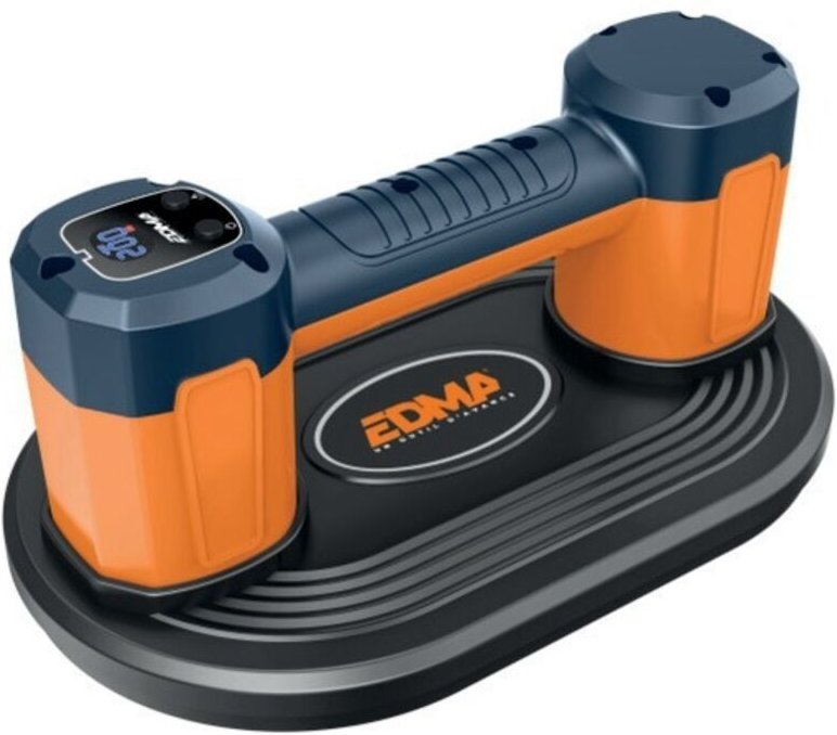 Saugnapf 1-Punkt - elektrisch integrierter Akku - Tragkraft 160 kg - 12V