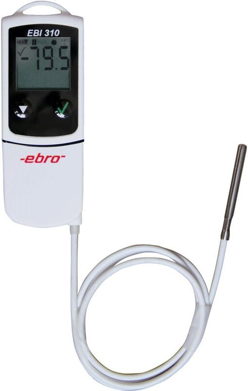 Ebro - 1340-6337 ebi 310 te Temperatur-Datenlogger Messgröße Temperatur -200 bis 250 °c
