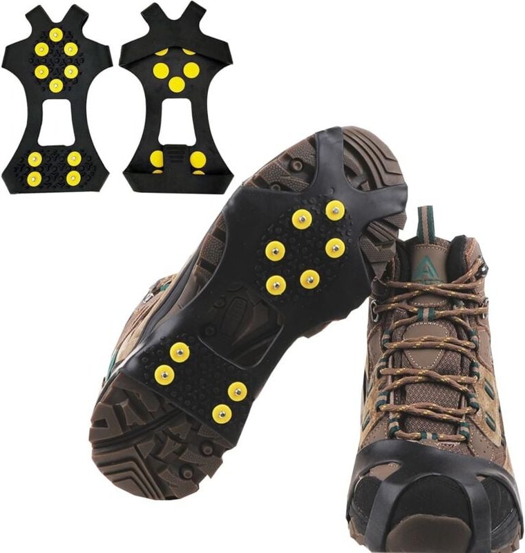 Anti-Rutsch-Steigeisen, universelle Anti-Rutsch-Spike-Steigeisen, Eis-Traktions-Steigeisen, Schneegriffe, Anti-Rutsch-Sc...