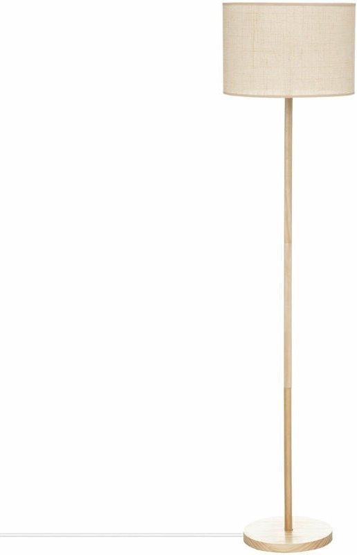 Stehlampe della, Holz, 149,5 cm