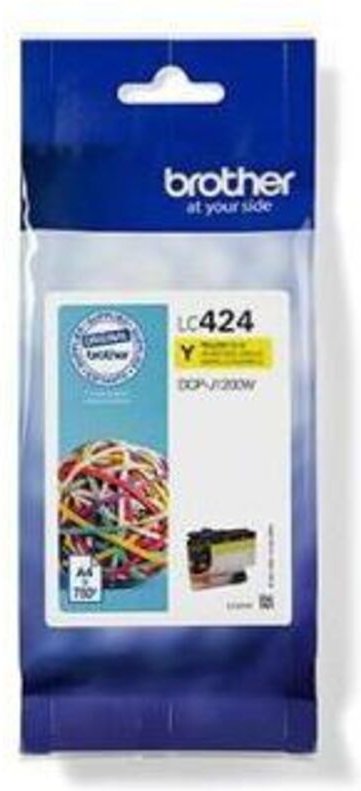 Tintenpatrone Originalzubehör LC-424Y ca. 750 Seiten gelb