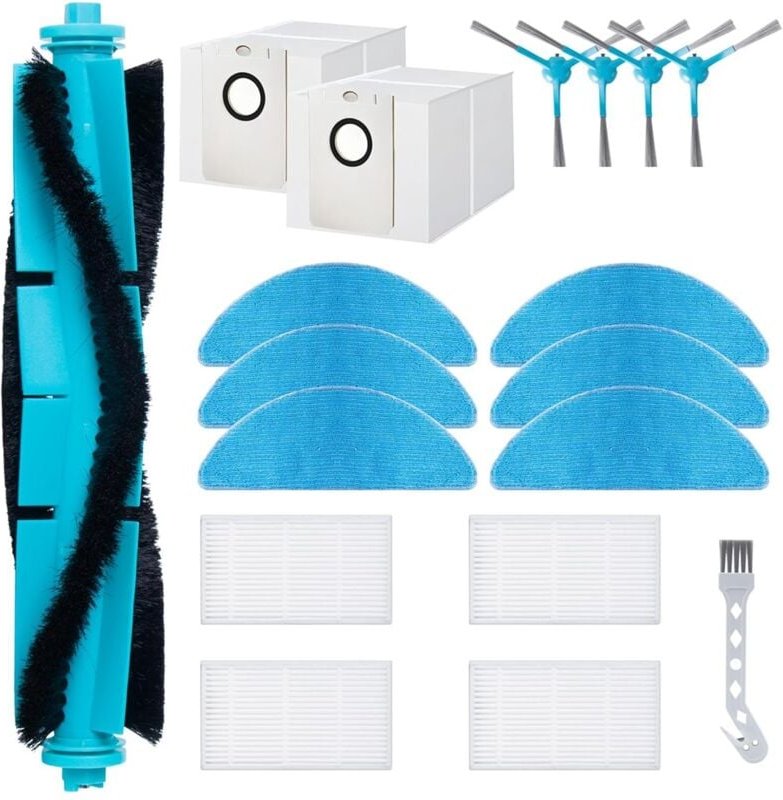 Für 8290 Power Ultra Home /7490 Immortal X-Treme Wichtigsten Seite Pinsel Hepa-Filter Mopp Tuch Staub Taschen