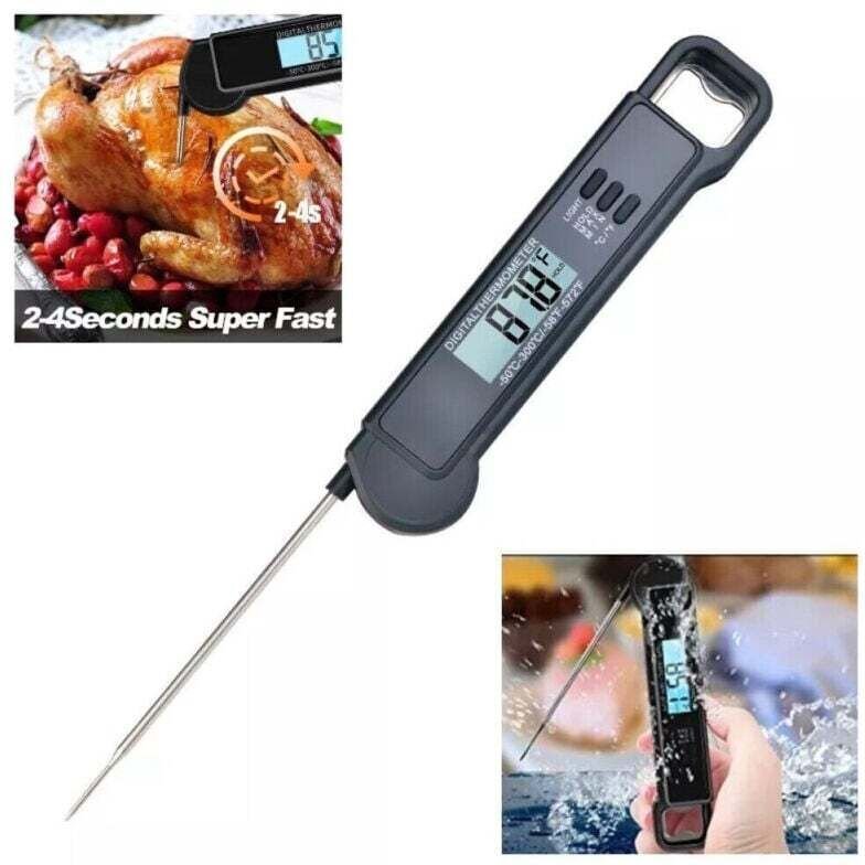 Vtizikl Termometro Da Cucina Digitale Con Sonda Alimenti Bevande -50° A 300° C Tp-660 -