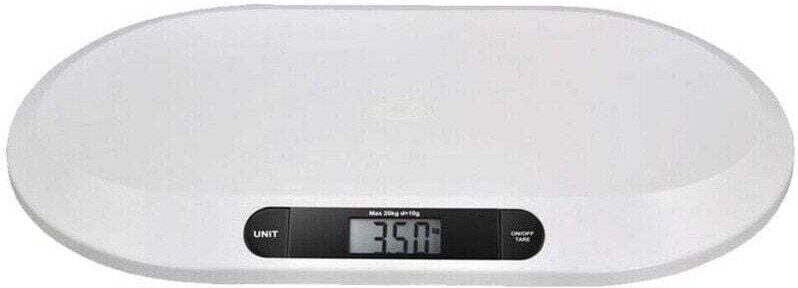 Baby-Baby - Nur 20 kg - Numerische elektronische Waage für Kleinkinder/Kinder/Chats - Mit LCD-Display und Tara-Funktion,