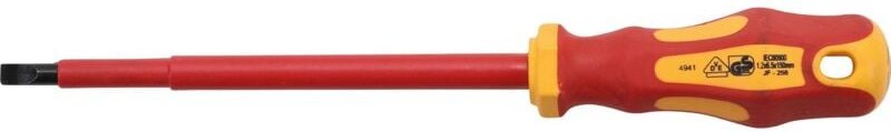 VDE-Schraubendreher Schlitz 6,5 mm Klingenlänge 150 mm