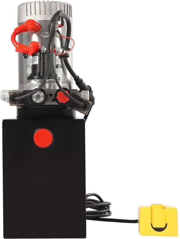 12V Hydraulikanlage 16MPa 3000W Quadratstahlspeicher 6 Quarter Einantriebs-Hydraulikpumpe für Aufzüge, Gabelstapler (5,6...