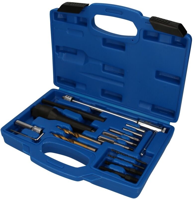 Thumbnail - Brilliant Tools - Glühkerzen-Ausbau- und Gewinde-Reparatur-Satz, 16-tlg