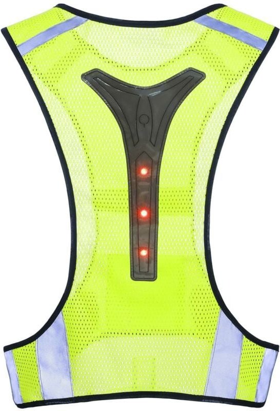Reflektierende Laufwesten, Sicherheitswesten, dehnbare und verstellbare Reitwesten, blinkende LED-Westen für Erwachsene ...