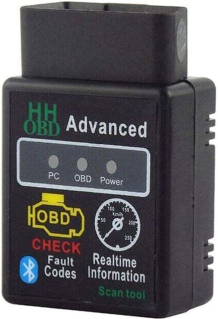 OBD2 Bluetooth-Code-Lesegerät V2.1, kompatibles Diagnosegerät für Fahrzeuge